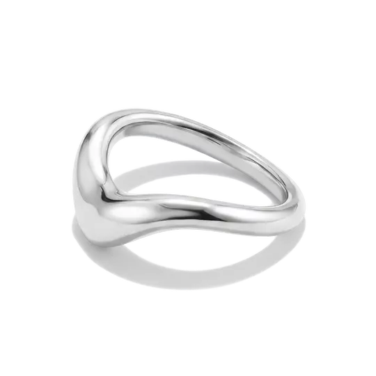 Thomas Sabo Silver Curved Ring