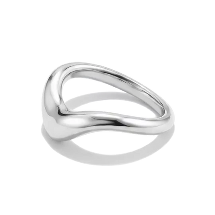 Thomas Sabo Silver Curved Ring