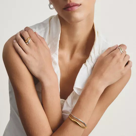 Thomas Sabo Silver Curved Ring