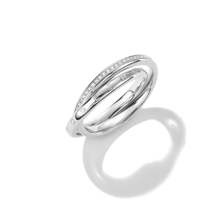 Thomas Sabo Silver Double Together Ring