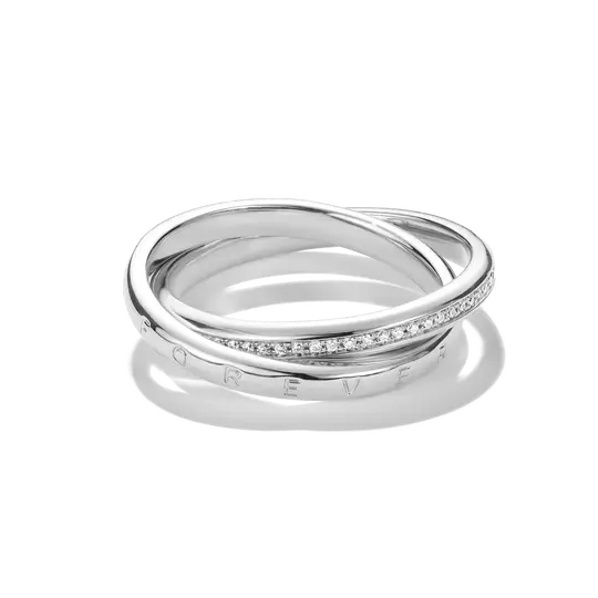 Thomas Sabo Silver Double Together Ring
