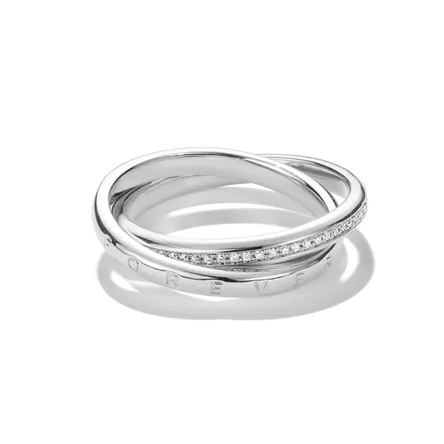 Thomas Sabo Silver Double Together Ring