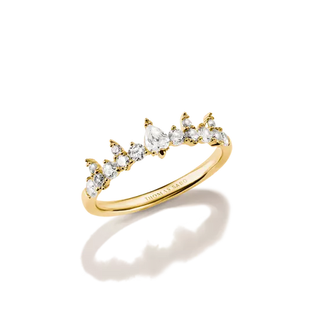 Thomas Sabo Gold Ring with Stones