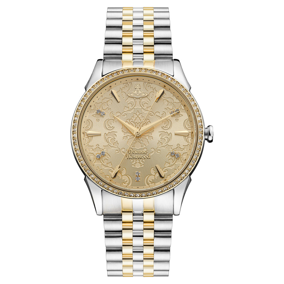 Vivienne Westwood Wallace Ladies Two-Tone Bracelet Watch