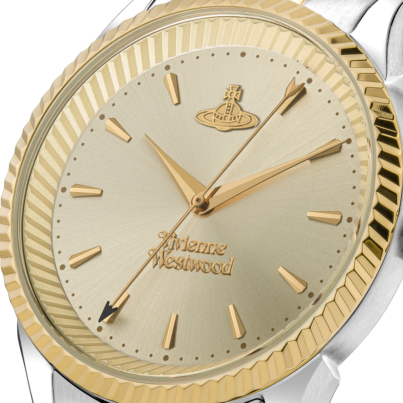 Vivienne Westwood Seymour Ladies Two Tone Bracelet Watch