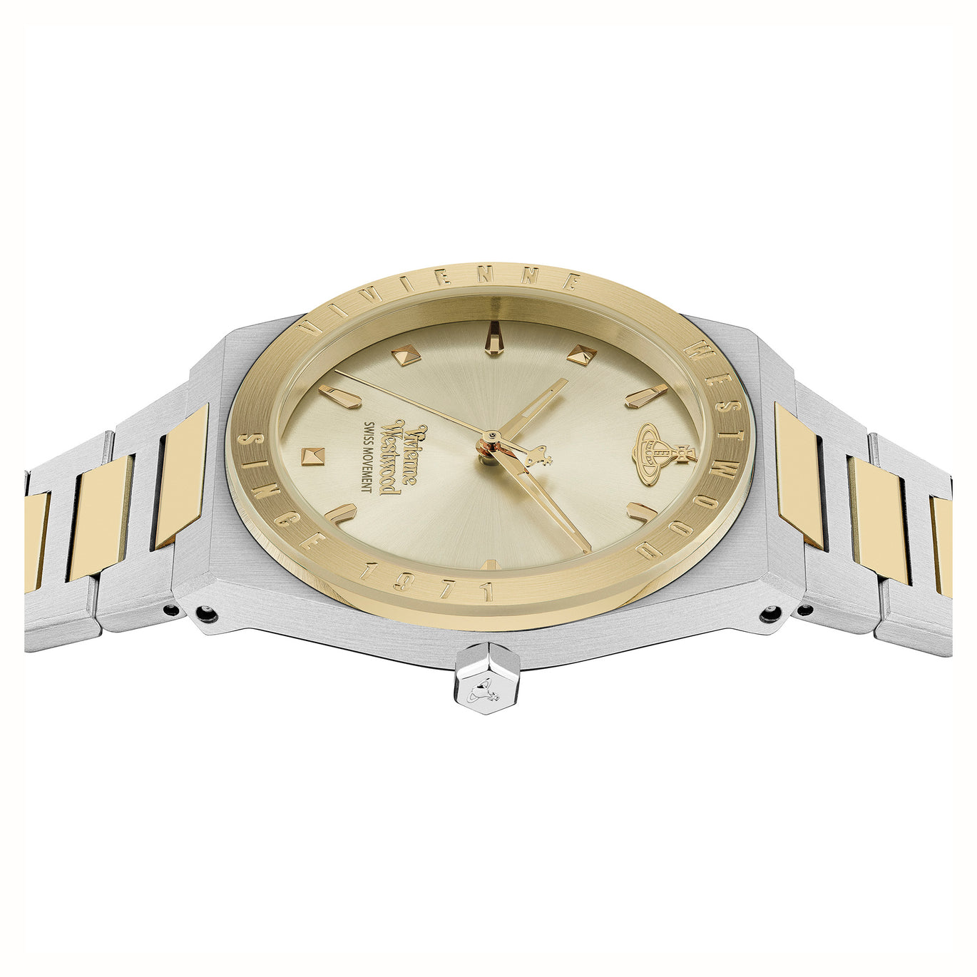 Vivienne Westwood Seymour Ladies Two Tone Bracelet Watch