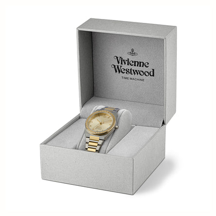 Vivienne Westwood Seymour Ladies Two Tone Bracelet Watch