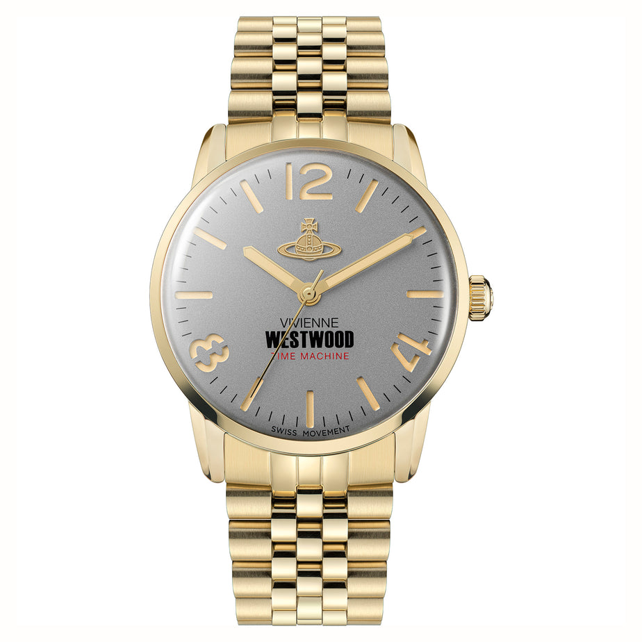 Vivienne Westwood Gold Tone Cadogan Gents Watch