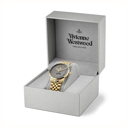 Vivienne Westwood Gold Tone Cadogan Gents Watch