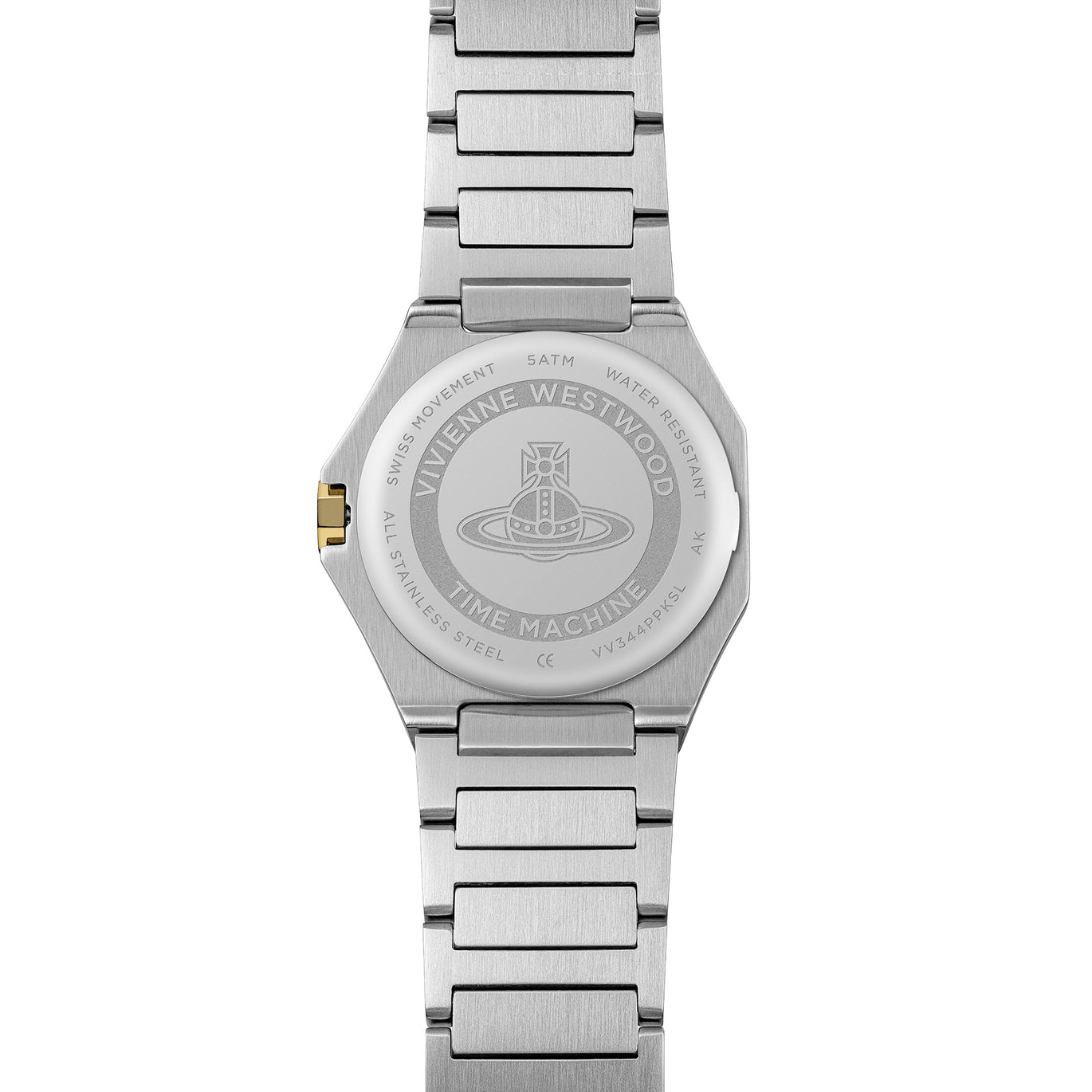 Vivienne Westwood The Aldgate Stainless Steel Pink Face Watch