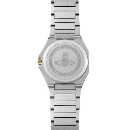 Vivienne Westwood The Aldgate Stainless Steel Pink Face Watch
