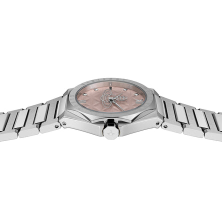 Vivienne Westwood The Aldgate Stainless Steel Pink Face Watch