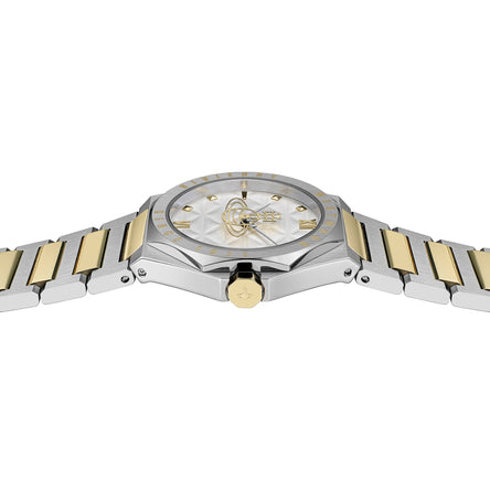 Vivienne Westwood The Aldgate Stainless Steel and Yellow Gold Tone Watch