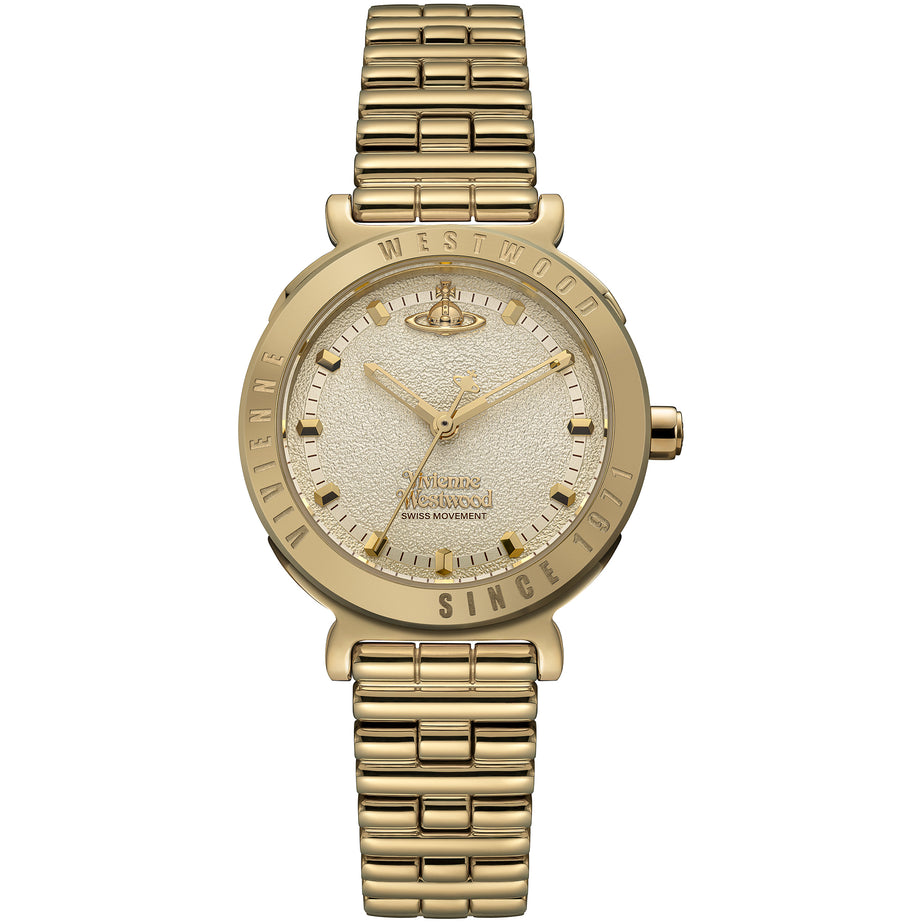 Vivienne Westwood The Chelsea Yellow Gold Tone Watch