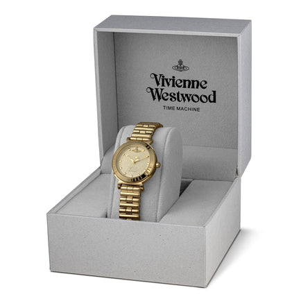 Vivienne Westwood The Chelsea Yellow Gold Tone Watch