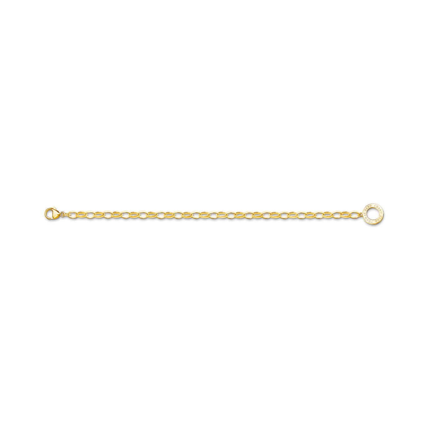 Thomas Sabo Gold Plated Charm Bracelet