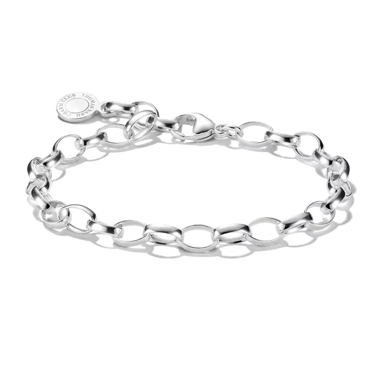 Thomas Sabo Silver Plated Charm Bracelet