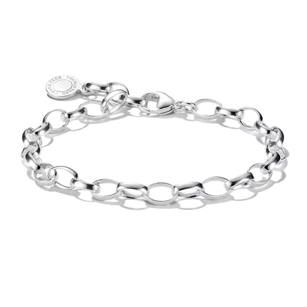 Thomas Sabo Silver Plated Charm Bracelet