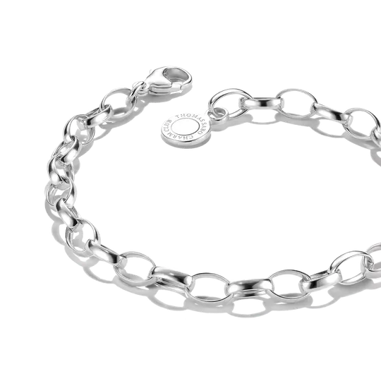 Thomas Sabo Silver Plated Charm Bracelet