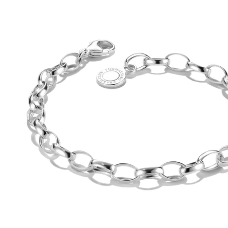 Thomas Sabo Silver Plated Charm Bracelet