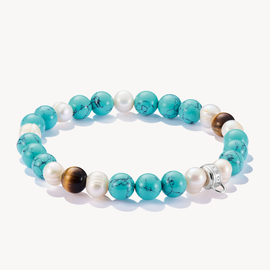 Thomas Sabo Colourful Stones Beaded Bracelet
