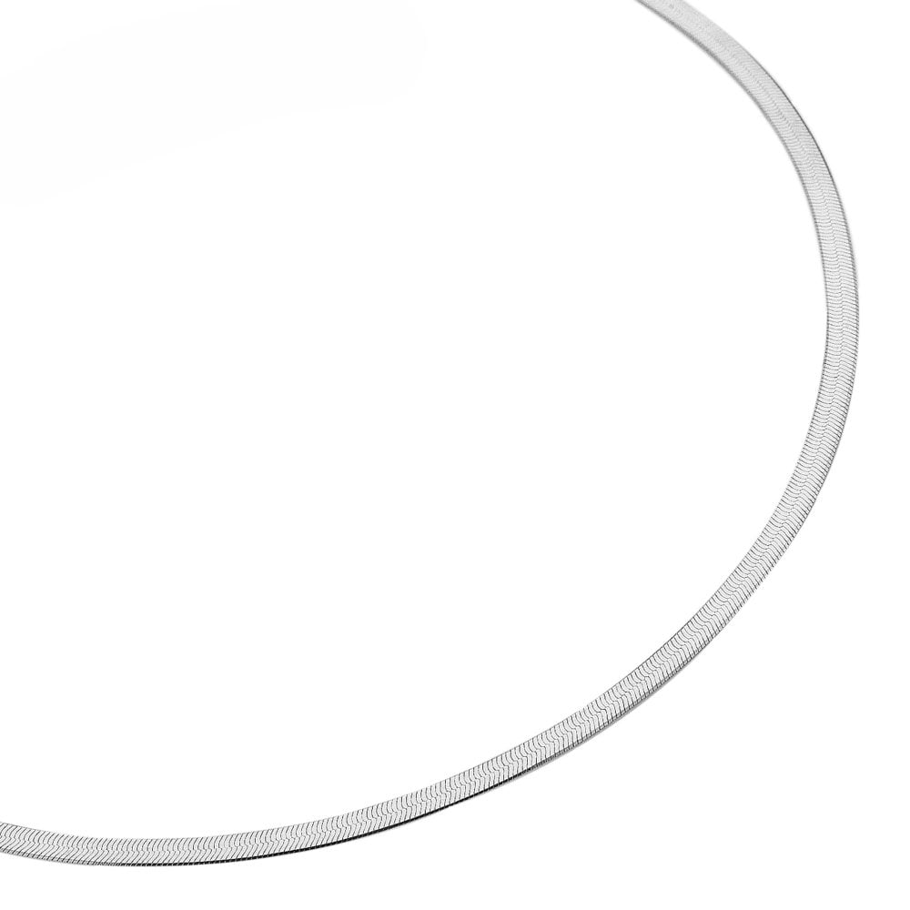 Hot Diamonds Silver Snake Chain Necklace