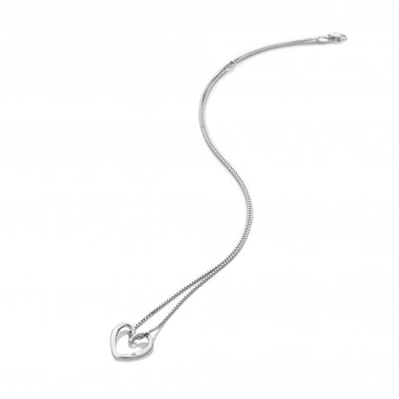 Hot Diamonds Open Heart Necklace