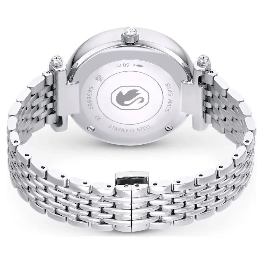 Swarovski Crystalline Wonder Watch Silver Tone