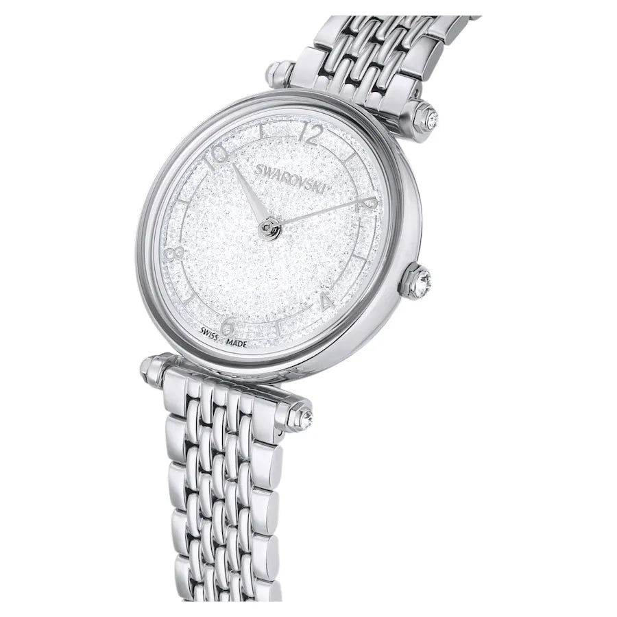 Swarovski Crystalline Wonder Watch Silver Tone