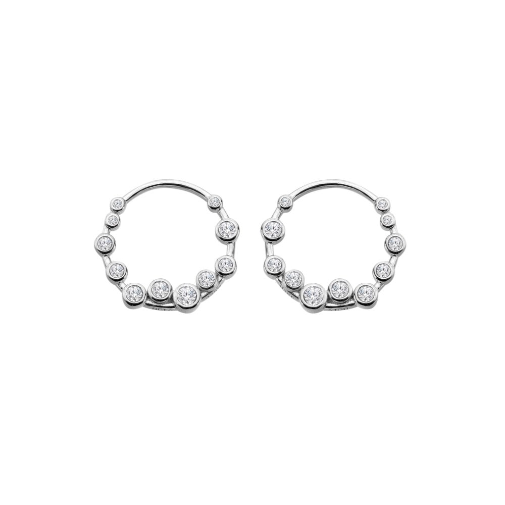 Hot Diamonds Tender Wreath Silver Earrings
