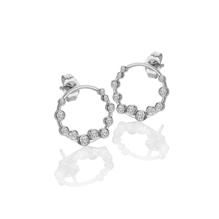 Hot Diamonds Tender Wreath Silver Earrings