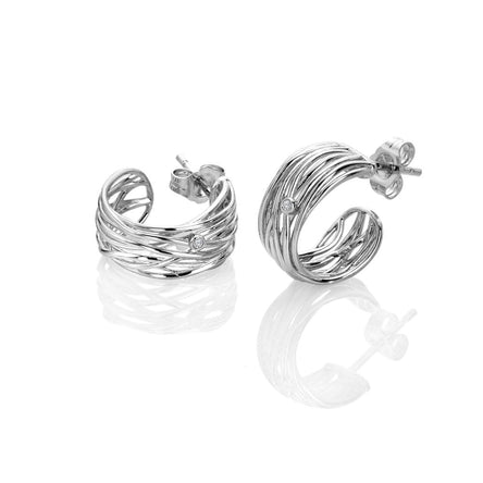 Hot Diamonds Sterling Silver String Earrings