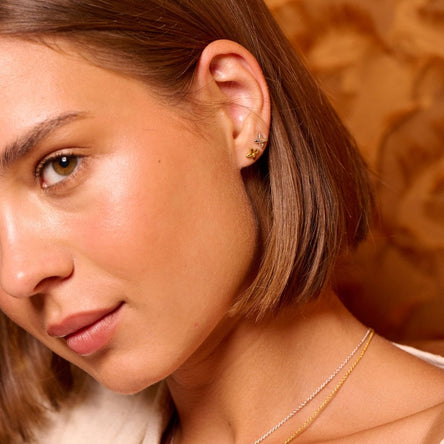 Hot Diamonds Silver Coupled Earrings