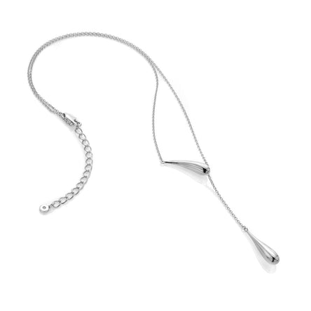 Hot Diamonds Silver Droplet Necklace
