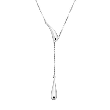 Hot Diamonds Silver Droplet Necklace