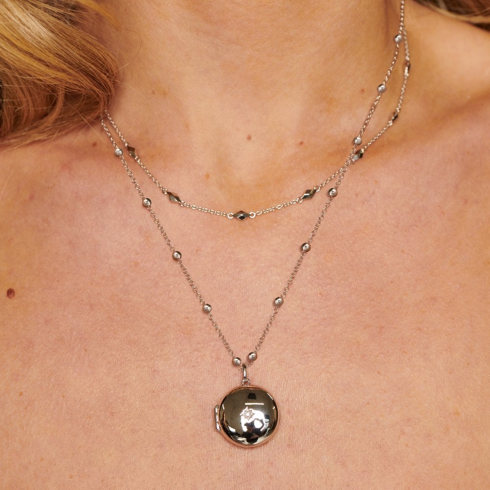 Hot Diamonds Circle Locket
