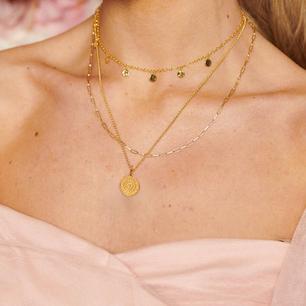 Hot Diamonds X GE Gold Plated Athena Necklace