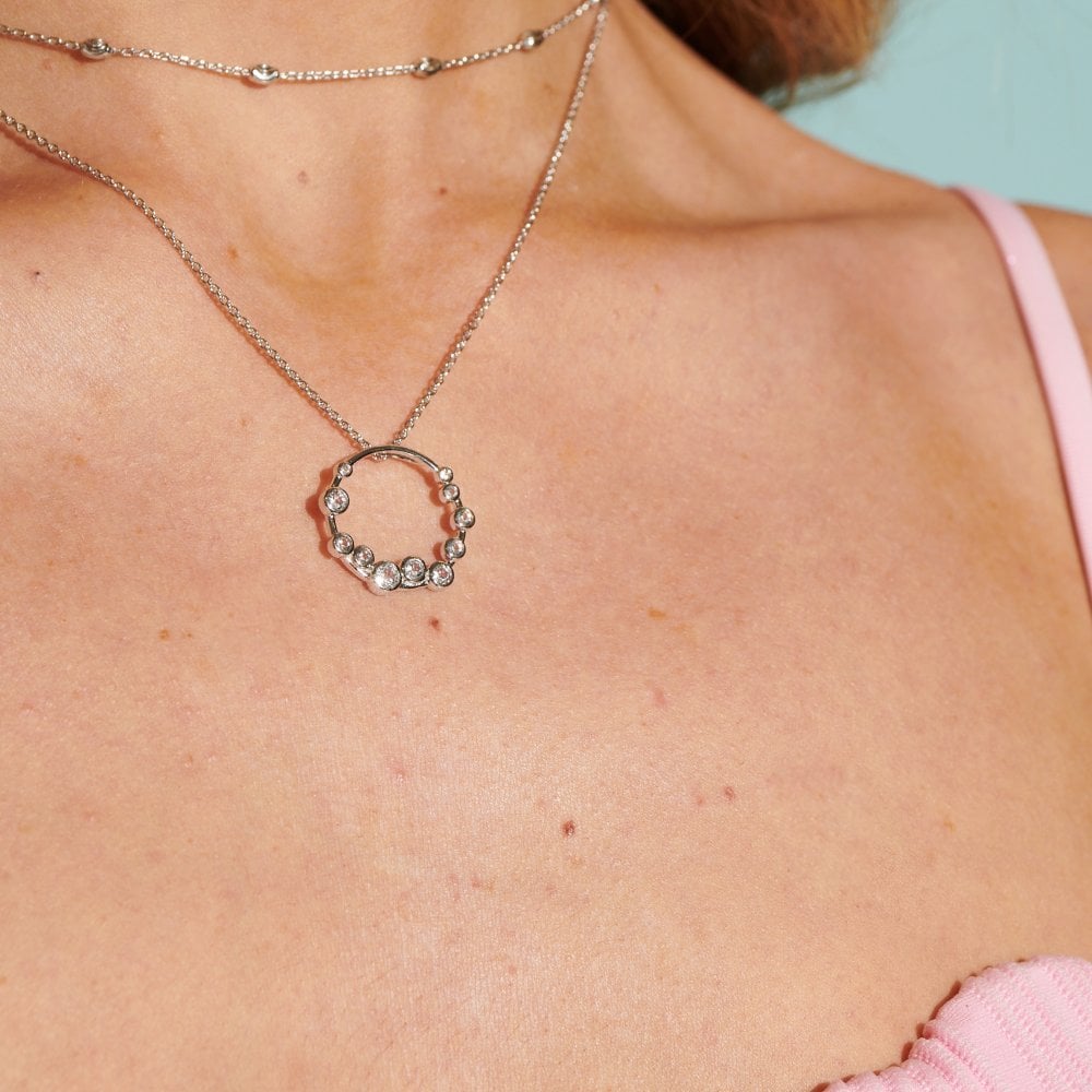 Hot Diamonds Tender Wreath Necklace