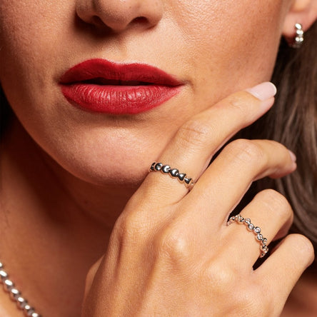 Hot Diamonds Sterling Silver Serenity Heart Ring