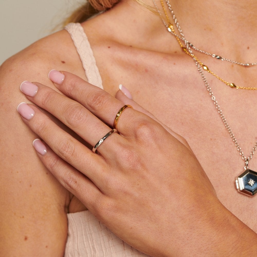 Hot Diamonds Harlequin Ring