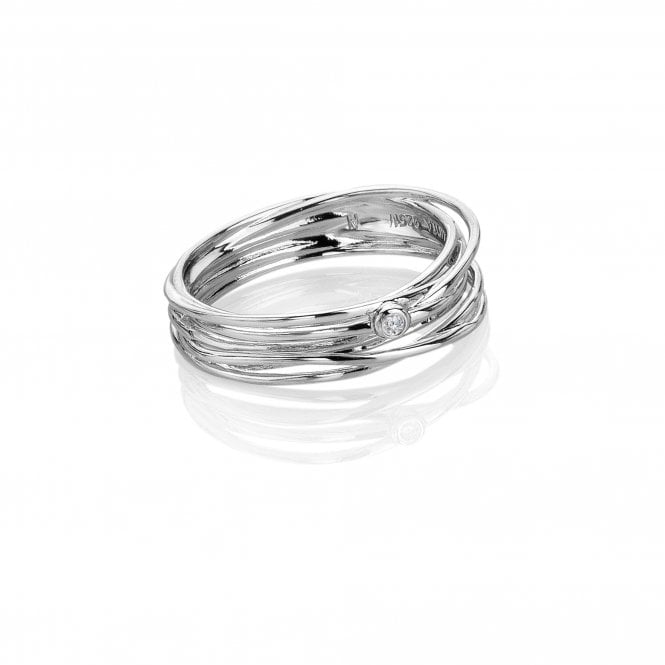 Hot Diamonds String Ring