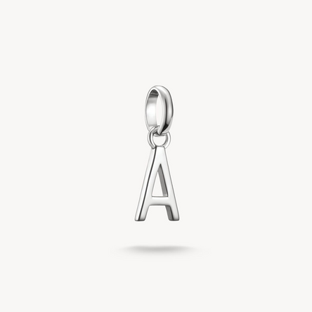 Thomas Sabo Letter A Silver Connect Charm Pendant