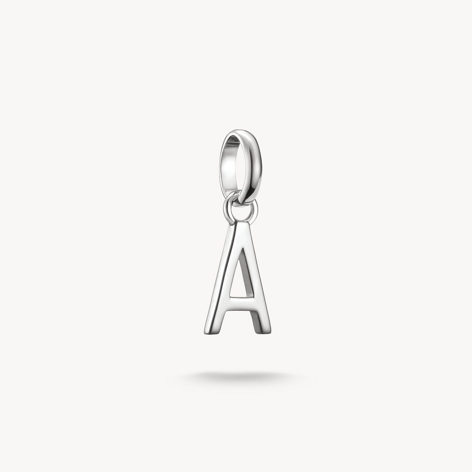 Thomas Sabo Letter A Silver Connect Charm Pendant