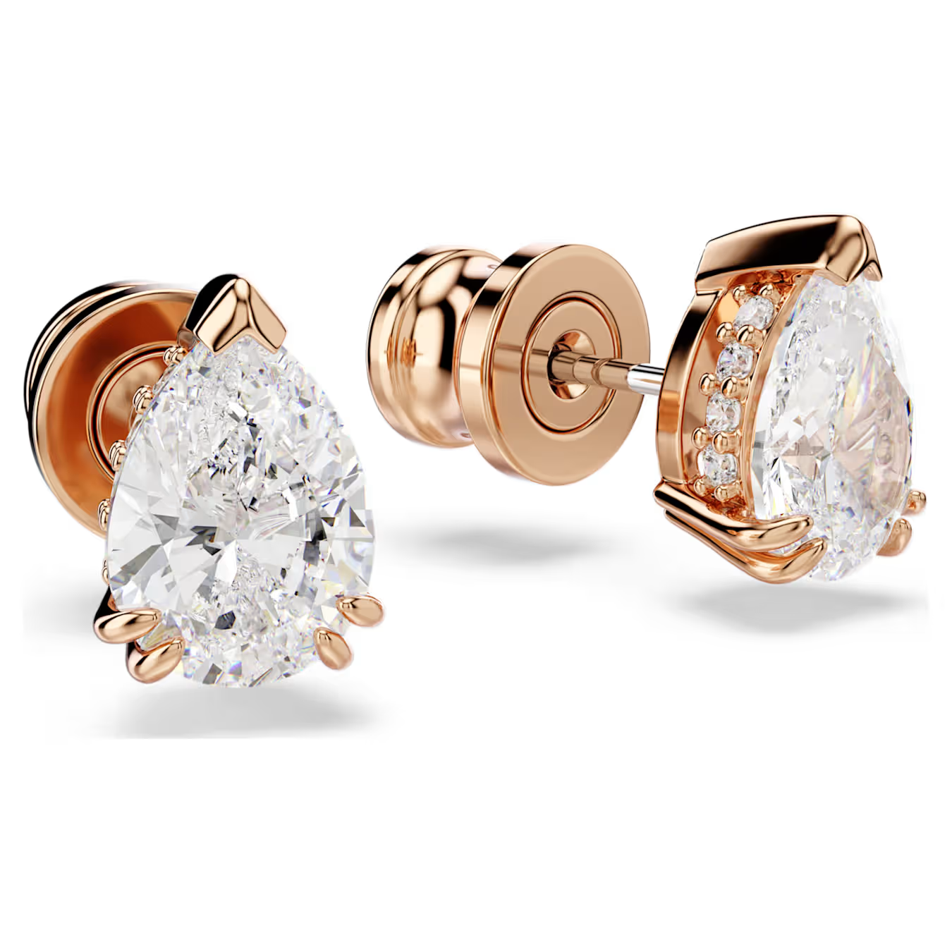 Swarovski Stilla Rose Gold Stud Earrings