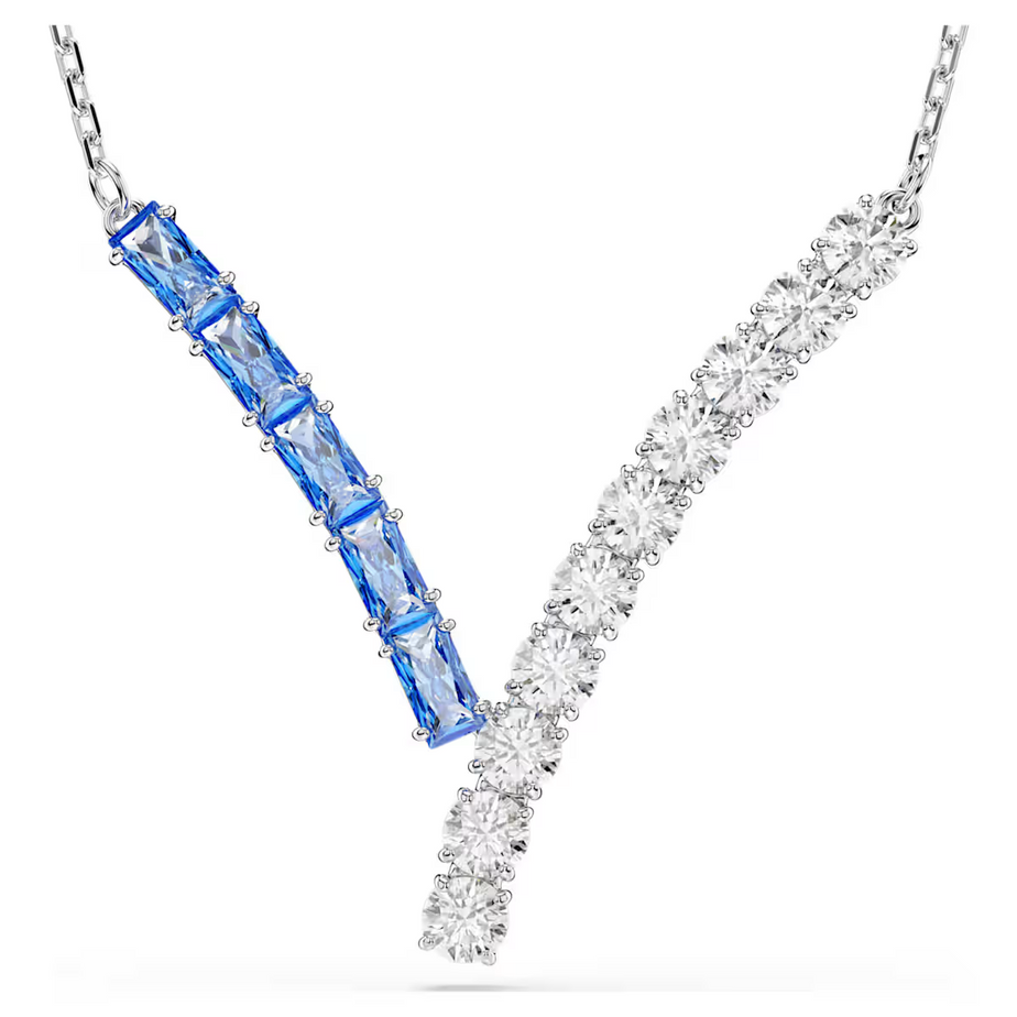 Swarovski Matrix Blue Necklace