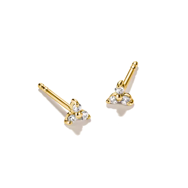 Thomas Sabo Trio Zirconia Stud Earrings