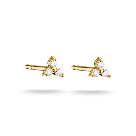 Thomas Sabo Trio Zirconia Stud Earrings