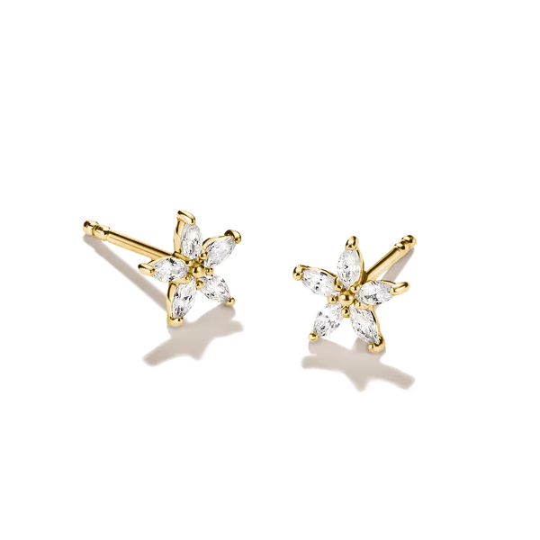 Thomas Sabo Flower Zirconia Stud Earrings