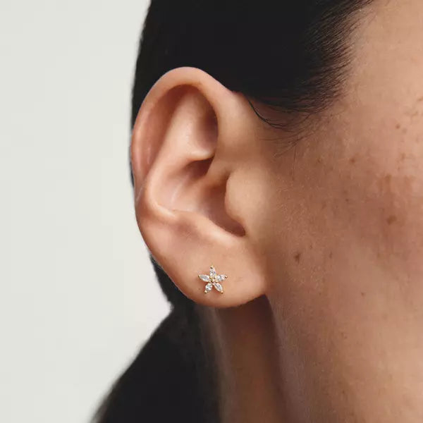 Thomas Sabo Flower Zirconia Stud Earrings