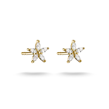 Thomas Sabo Flower Zirconia Stud Earrings